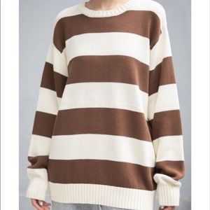 Brandy Melville Brianna Sweater Brown